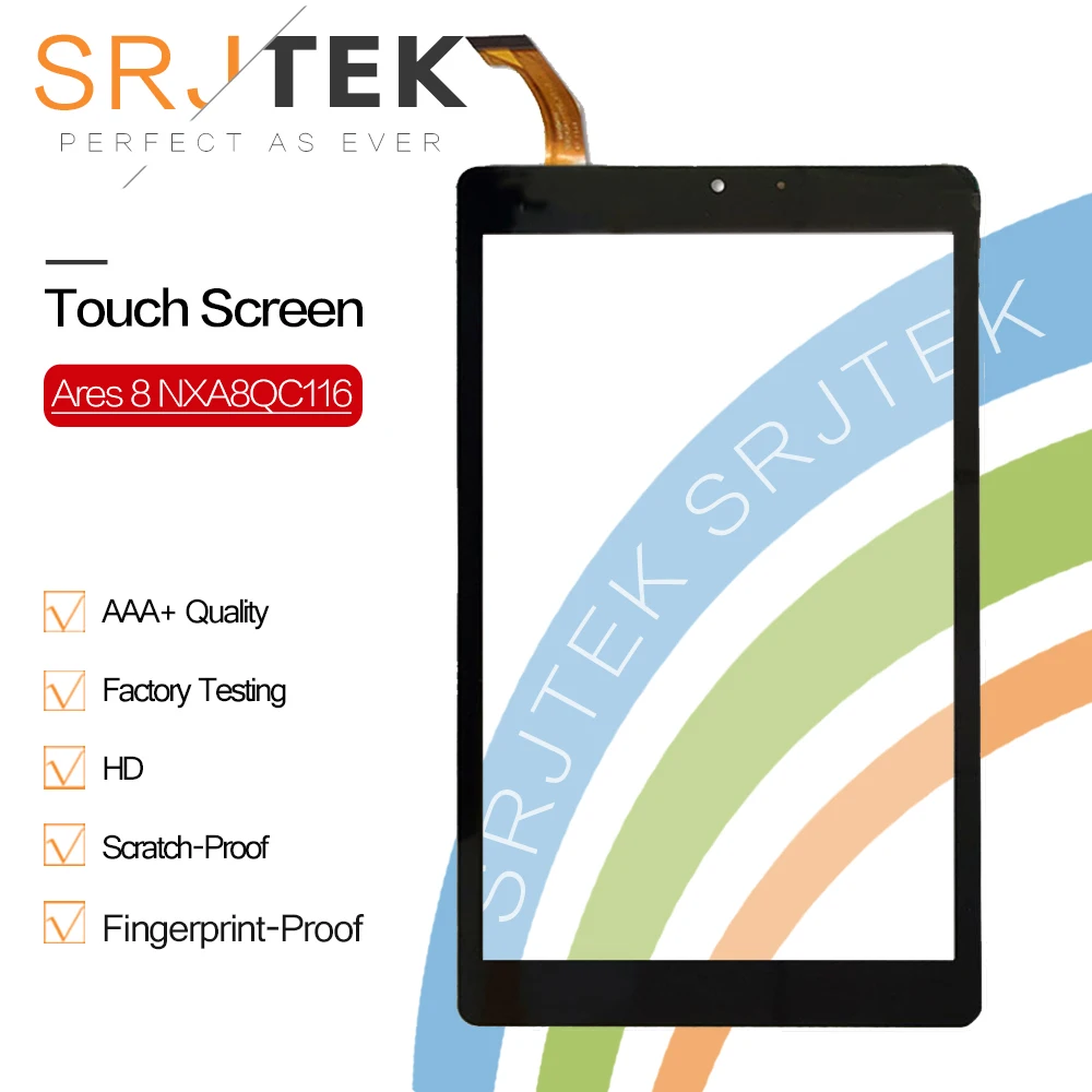 SRJTEK 8" Touch For Nextbook Ares 8 NXA8QC116 Tablet PC Screen Panel Digitizer Sensor Repair Replacement Parts | Мобильные