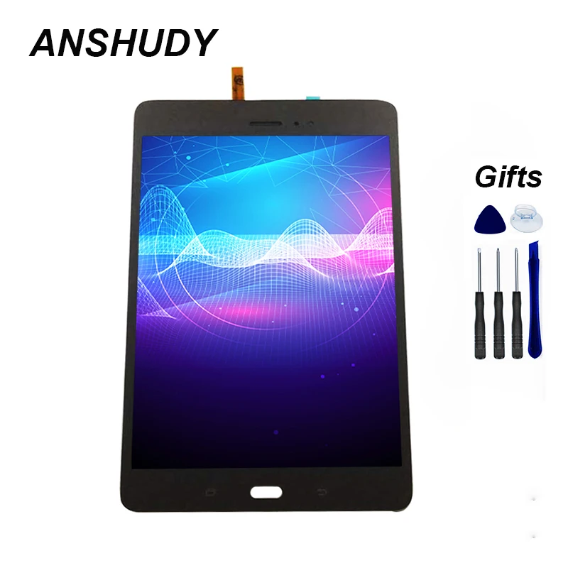 Для samsung Galaxy Tab A SM-T355 T355 8," ЖК-дисплей панель экран модуль+ сенсорный экран дигитайзер сенсор Стекло в сборе