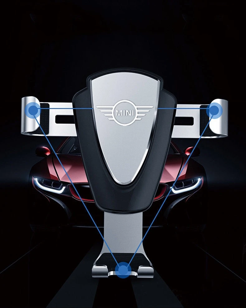

For Mini Cooper Countryman F54 F55 F60 R55 R56 R60 R61 Car Mobile Phone GPS Holder Mobile Phone Stand Air Outlet Gravity Bracket