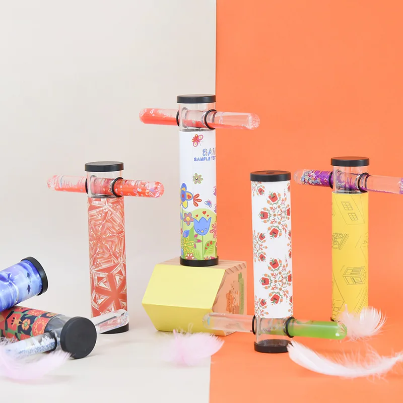 

Variety of cartoon small fresh acrylic quicksand kaleidoscope educational toys