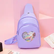 Сумка через плечо Bentoy из искусственной кожи для девочек, сумка-мессенджер в Корейском стиле, большая емкость, карманные наушники, сумки с отверстиями, женская сумка на плечо, подарок