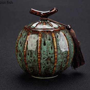 

470ml Ceramic Sealed Jar / Household Japanese Teapot / Portable Storage Tank Ceramic Jar Tea Container Tea Box
