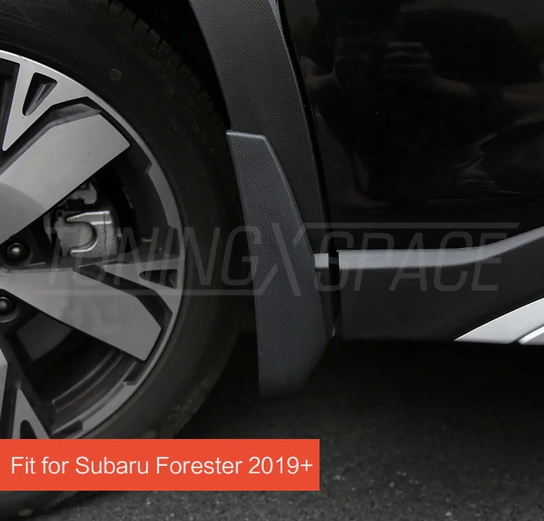 4 Pieces Fit for Subaru Forester Flap Fender Splash Guard Mudguard