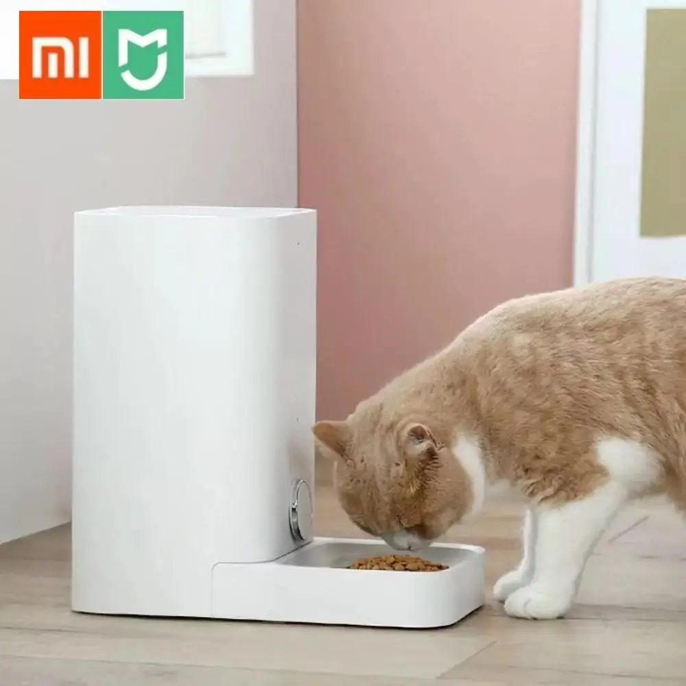 Xiaomi Mijia PETKIT умная кормушка для кошек Автоматическая миска кормушка для кошек никогда не застревает кормушка свежий дозатор корма для домашних животных Cibo Gatto