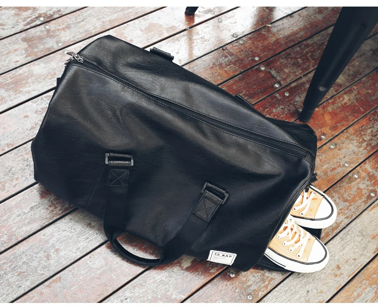 Women Men Unisex Travel Bag Handbag Beach Shoulder Bag Crossbody Bag PU Large Capacity Fashion Couples Duffel Package HOT SALE