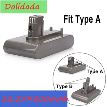 

22.2V 12800mAh ( Only Fit Type B ) Li-ion Vacuum Battery for Dyson DC35, DC45 DC31, DC34, DC44, DC31 Animal, DC35 Animal &12.8Ah