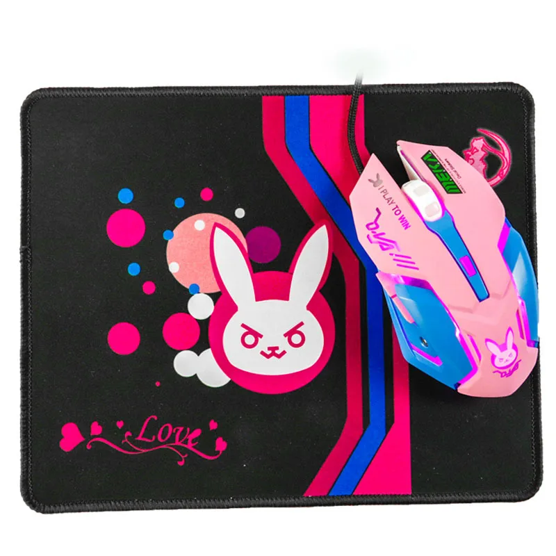 OW Overwatch D. VA DVA Mercy mouse дышащий светодиодный игровой с подсветкой Проводной USB