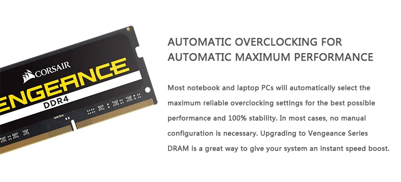 CORSAIR Vengeance RAM DDR4 8GB 16GB 2666MHz SODIMM Memory Notebook Memoria RAM DDR4 260 Pin 1.2V Laptop SODIMM Module (11)
