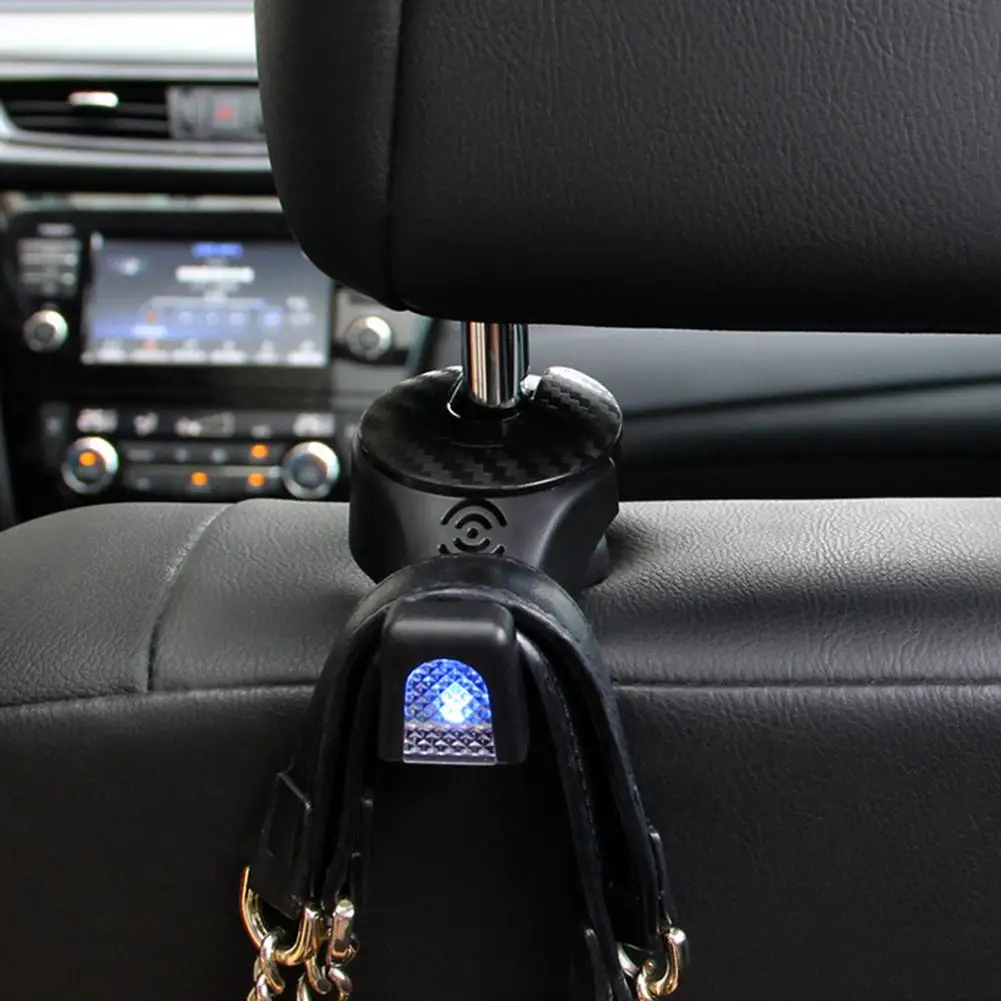 2PCS Clips Car Seat Hook Auto Headrest Hanger Bag Holder For Purse Cloth Grocery Storage Fastener Accessories | Автомобили и