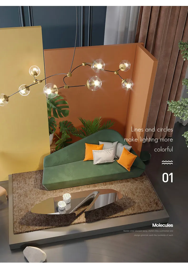 黑色软铁吊灯_01