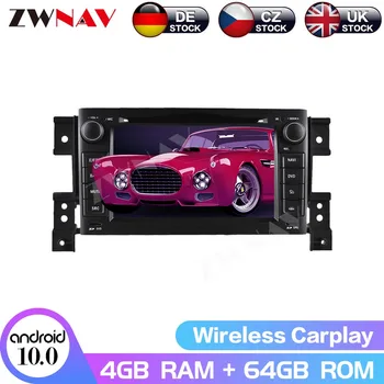 

PX6 4+64 Android 10.0 Car GPS Navi Radio Audio stereo For Suzuki Grand Vitara 2005-2012 DVD multimedia Player head unit free map