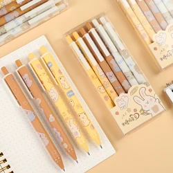Bolígrafo Kawaii de Gel con dibujos animados, bolígrafos escolares de Anime, material de papelería para estudiantes, accesorios de oficina, resaltador, regalo personalizado