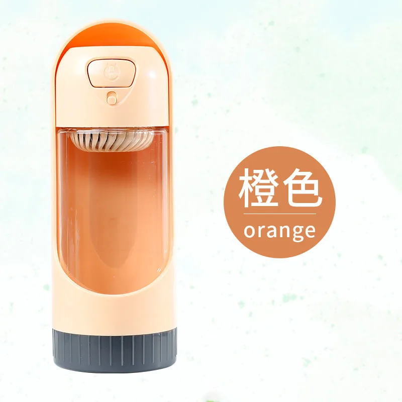 Orange Товары для кошек и собак, переносная бутылка для воды на улице - Цвет: Orange