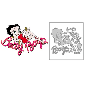 

2020 New Hot Girl Metal Cutting Dies Betty Boy Stencils and Scrapbooking Paper Card Making For Foil 3D Die Cut Crafts No Stamp