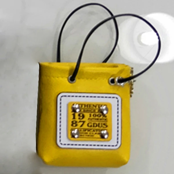 15-20 см сумка для куклы плюшевая сумка для куклы - Цвет: dark yellow bag