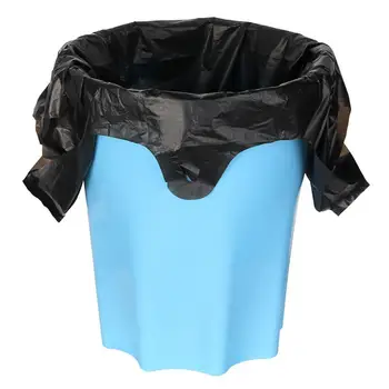 

50Pcs Disposable Thicken Household Rubbish Bin Liner Plastic Garbage Bag Roll Cover Home Waste Trash Storage Pouch with Handle
