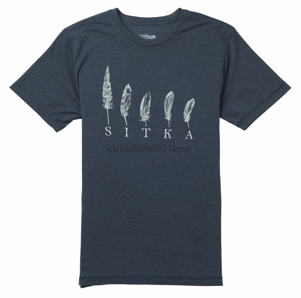 Футболка Sitka Gear с пятью перьями SS-футболка коротким рукавом | Мужская одежда