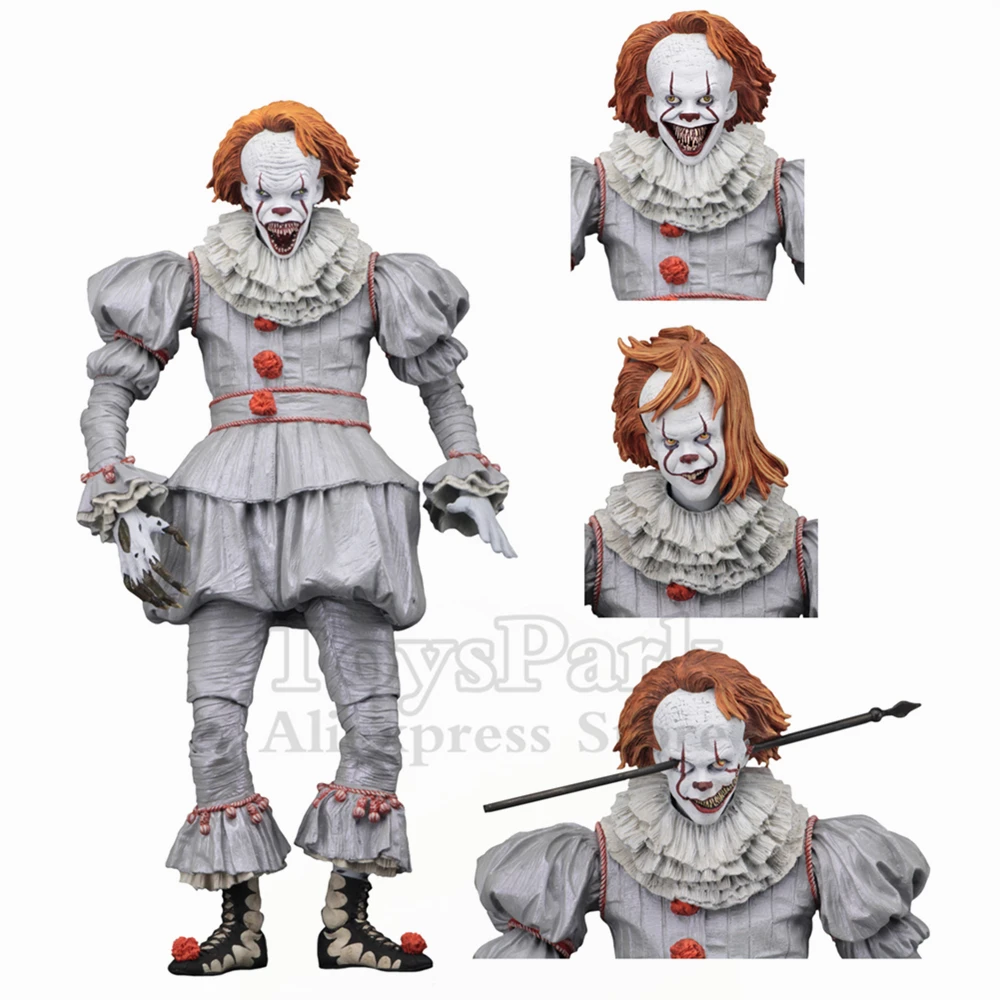 Оригинальный NECA 7 &quotмасштаб IT Well House Pennywise 2017 фильм фигурка катушка игрушки
