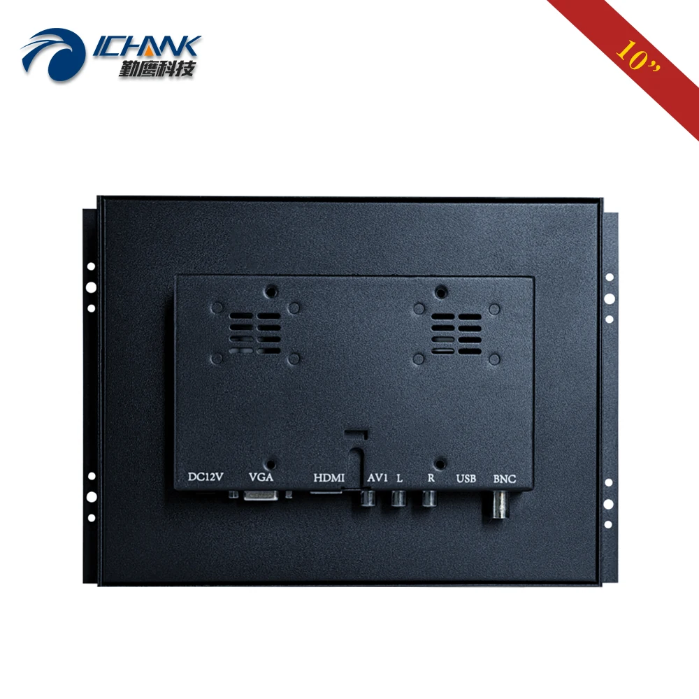 ZK100TC 59R/10 &quotдюймов 800x600 Металлический Чехол встроенный открытая рамка 4 проводной