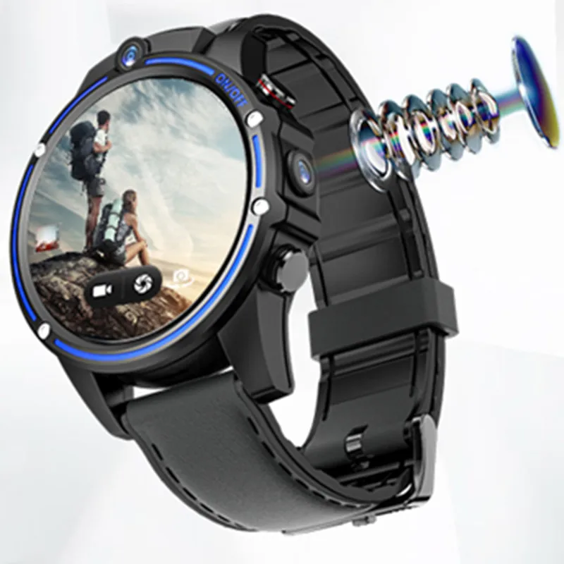 Смарт-часы 4G VISION Android 7.1GPS Bluetooth WiFi SmartWatch пульсометр фитнес-трекер для samsung gear S3 HUAWEI Watch 2