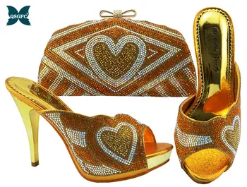 

Italy Shoe And Bag!! African shoe and bag set high heel italian design shoe with matching bag best selling ladies matching shoe