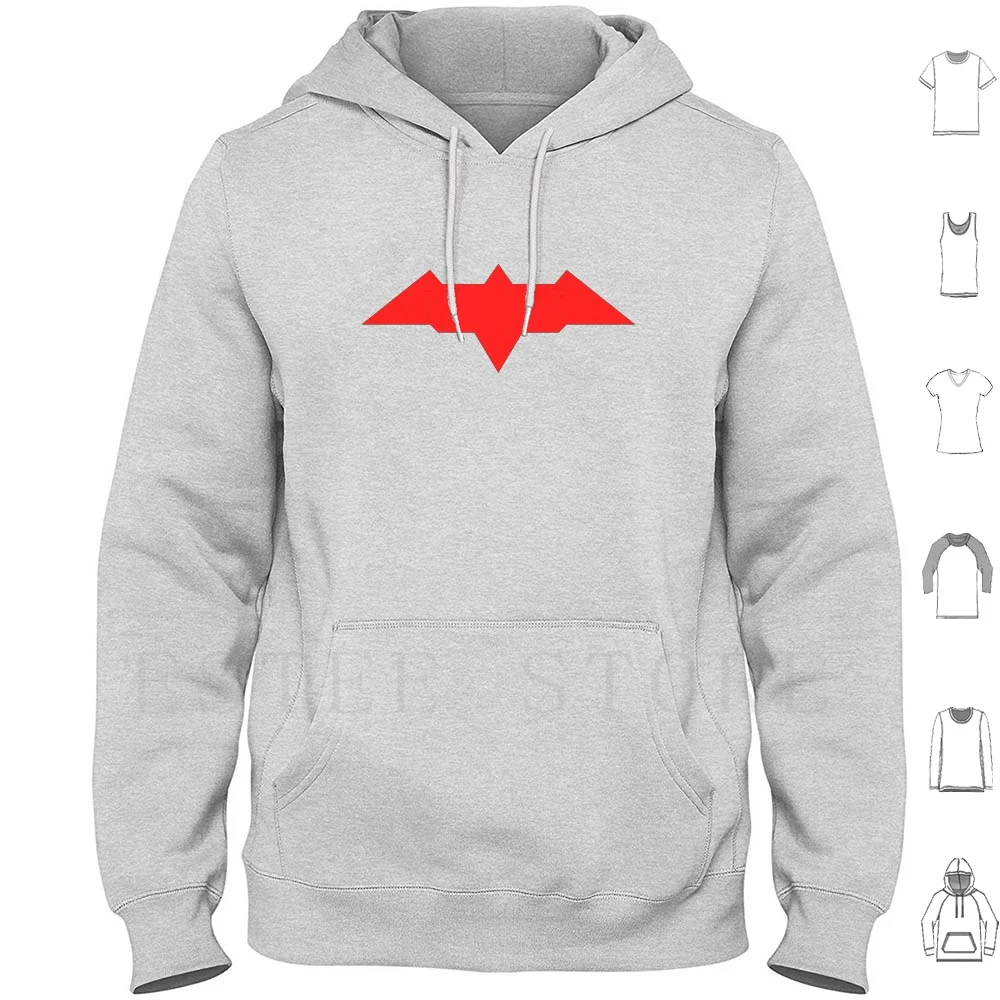Red Hood-Arkham Knight Felpe Con Cappuccio Manica Lunga Cappuccio Rosso Arkham Knight Red Hood Games