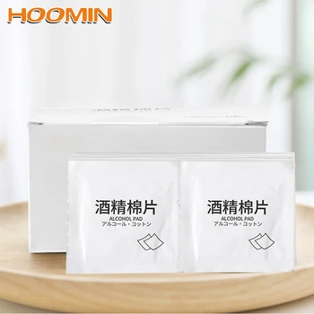 

HOOMIN 20/100 Pcs Wet Wipes Disinfection Alcohol Wipes Cleaning Cotton Pads Mobile Phone Tableware Cleaning Disposable Tissues