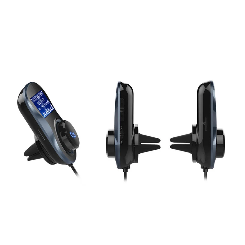 Bluetooth беспроводной Автомобильный MP3-плеер hands-free автомобильный комплект fm-передатчик A2DP 5 в 3.4A двойной USB зарядное устройство ЖК-монитор Автомобильный fm-модулятор