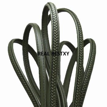 

2m/lot approx: 8*5mm Super Fiber Seved olive Cord for Jewelry Making Braided Soft Leather Rope Bracelets Accessories leather