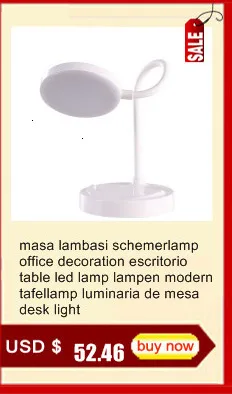 Masa lambasi schemerlamp офисное украшение escritorio настольная Светодиодная лампа lampen современный Настольный светильник
