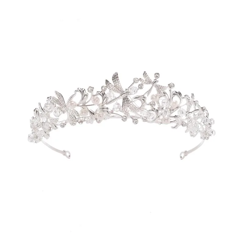 

2019 new type Princess Crystal Crowns Headband Kid Girls Love Bridal Prom Crown Wedding Party Accessiories Hair Jewelry