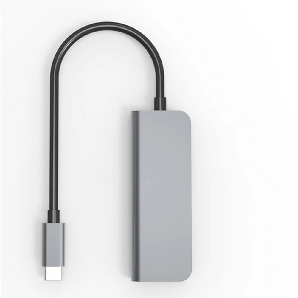 Type-C к HDMI Usb четыре в одном док-станция Мощность PD Tv проектор многофункциональный 4K конвертер внешние аксессуары