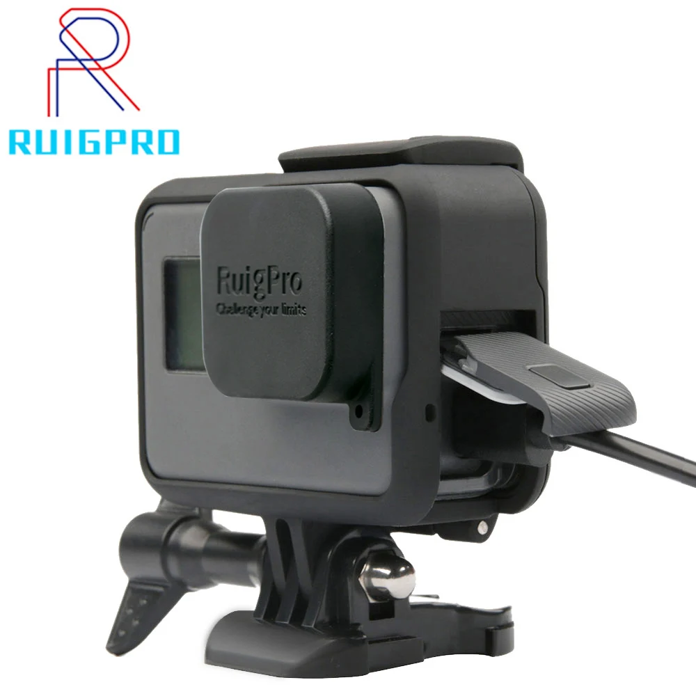Для GoPro аксессуары Hero 8 7 6 5 защитная рамка чехол Корпус для видеокамеры Hero5 черная