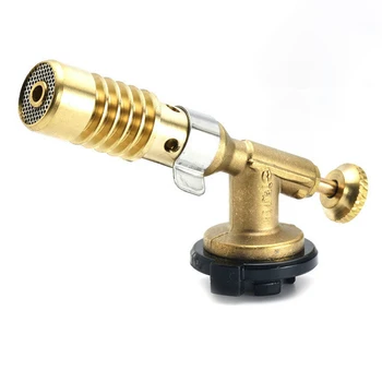 

Gas Torch Flame Gun Blowtorch Copper Flame Butane gas-Burner Lighter Heating Welding For Outdoor Camping BBQ Plumbing