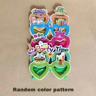 DIY wedding ornaments photo ornaments decorations funny masks glasses wedding birthday party supplies party toys - Color: Random color pattern