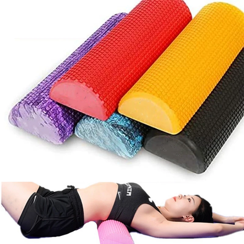 EVA Yoga Foam Roller 45CM High-density Massager Muscle Pain Relief Relax Device 