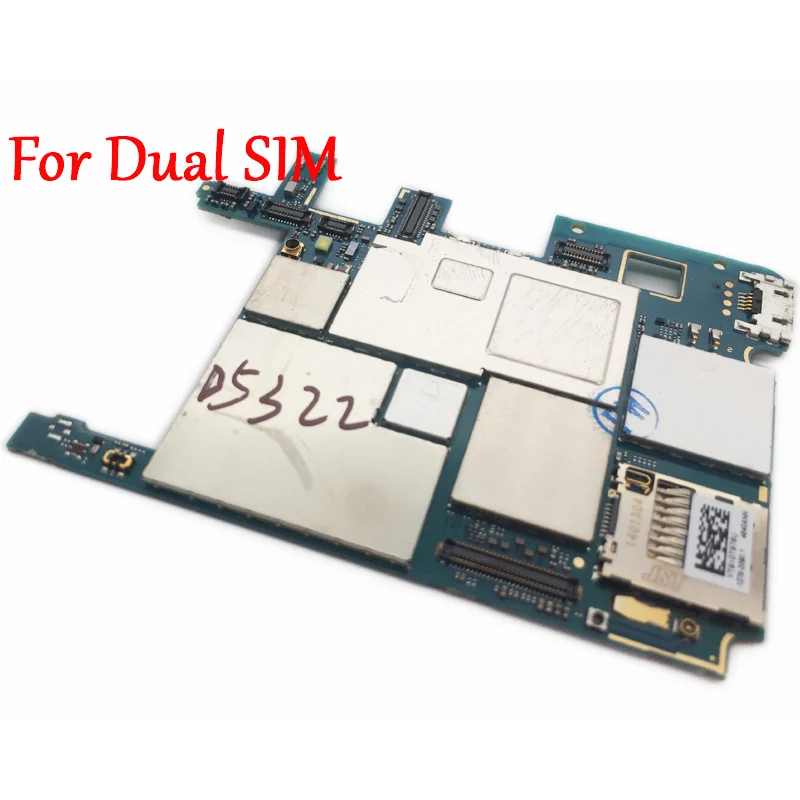 Полная работа оригинальная плата разблокировки для sony Xperia T2 Ultra XM50h XM50t D5303 D5322 материнская плата логическая схема электронная панель