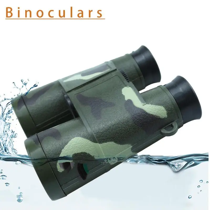 Children Kid Magnification Toy 6X Glass Lens Camouflage Binocular Telescope Home Docar