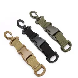 Durable Camping Backpack Chest Harness Strap Adjustable  Release Buckle Tacticals Keychain Clip Hiking Hunting Hanging Buckle