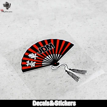 

NO.LN292 JDM Folding fan Design MOTO GP Reflective Car Sticker Decals Racing Motorcycle Windshield Bike Tank cup