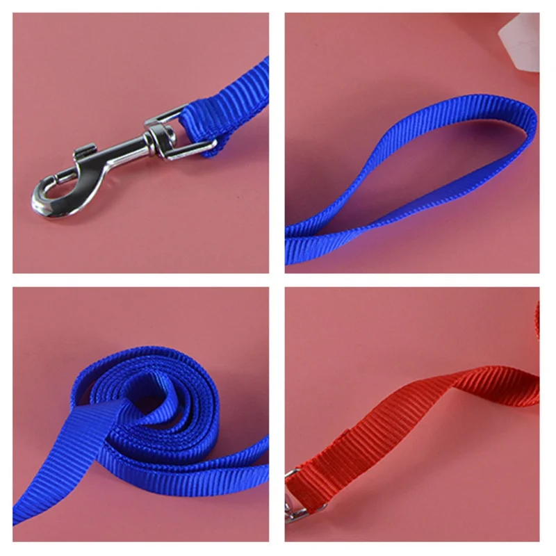 Pet Lead Leash For Small Medium Dogs Cats Travel Clip Pet Supplies Nylon Walk Dog Leash 1.8M 3M Length