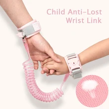Детский анти-потерянный соединитель на запястье с поводок, ремень безопасности жгут бандаж для беременных Веревка Браслет Безопасность детей замок детские принадлежности