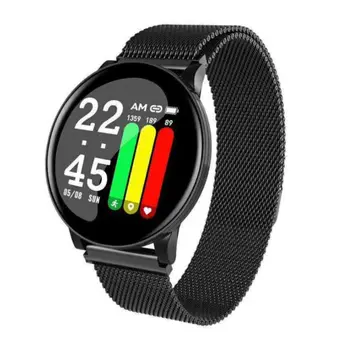 

Smart Watch W8 For Men Sport Blood Pressure Heart Rate Fitness Tracker