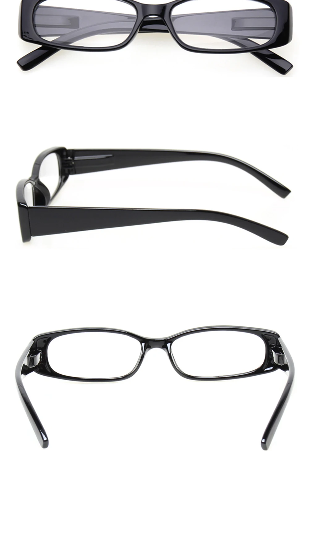 CLASAGA 5PCS Classic Retro Outdoor Sunglasses With Spring Hinges Anti UV Ray Reading Glasses Ultralight Prescription Eyeglasses