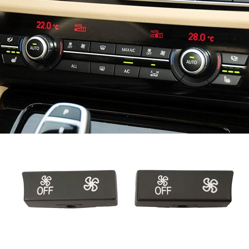 Для-Bmw A/C панель контроля климата Кнопка скорости вентилятора для F01 F04 F06 F07 F10 F13 X5
