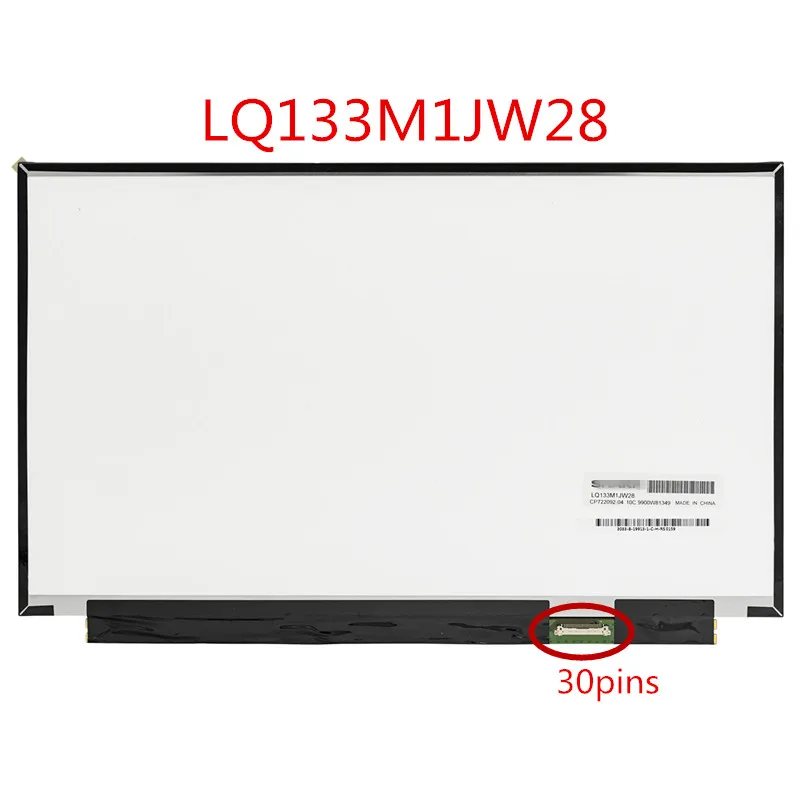 LQ133M1JW28 CP722092-04 13 3 &quotIPS экран для ноутбука 72% NTSC Full-HD 1920x1080 ЖК матричная панель