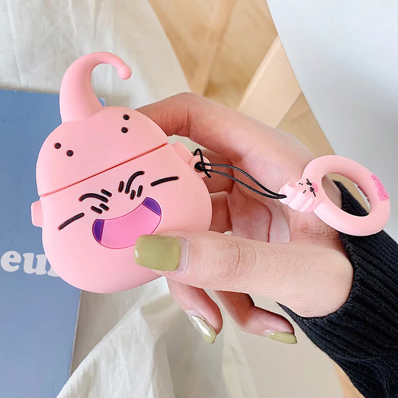 Чехол для наушников AirPods 2 1 Apple силиконовый чехол в японском стиле аниме защитный