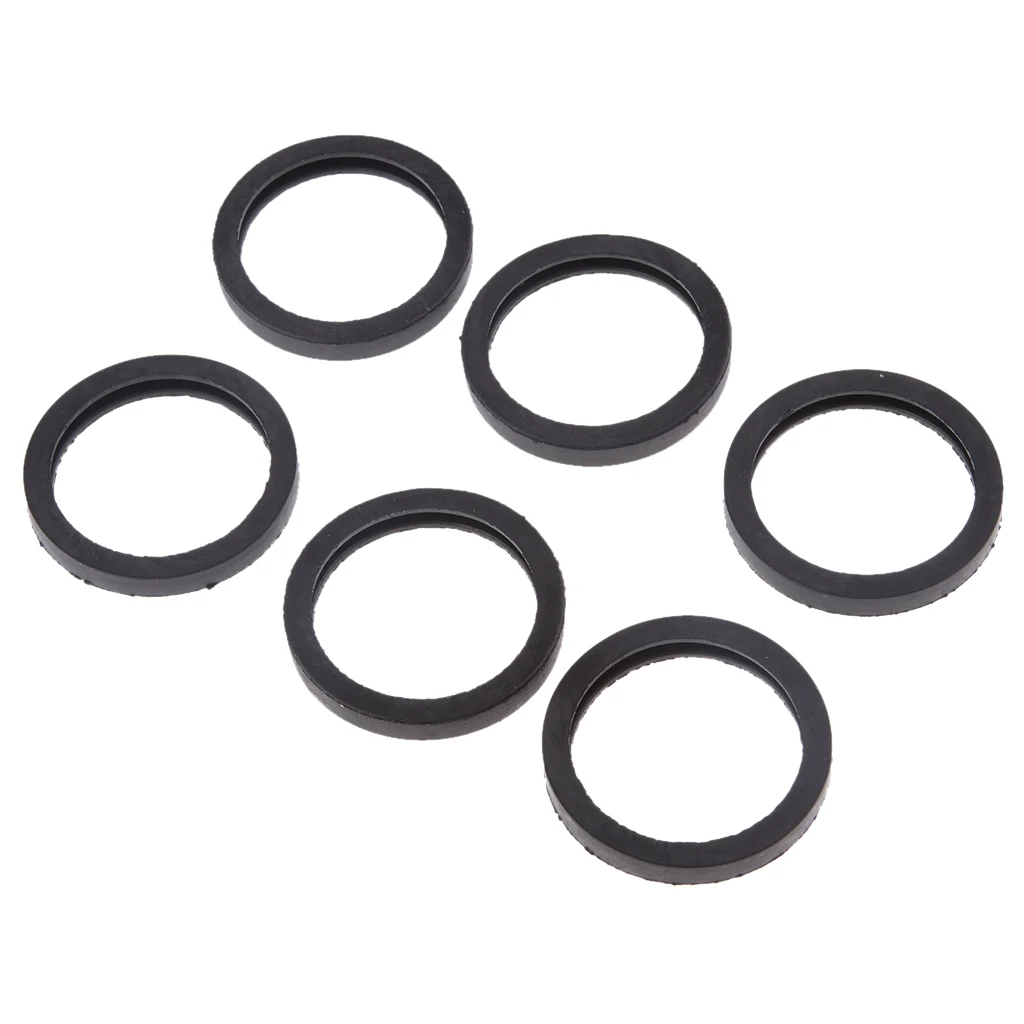 6 Pieces Rubber Gaskets Gas Can Spout for Plastic 5 Gal 10 20L Fuel Tank Spout