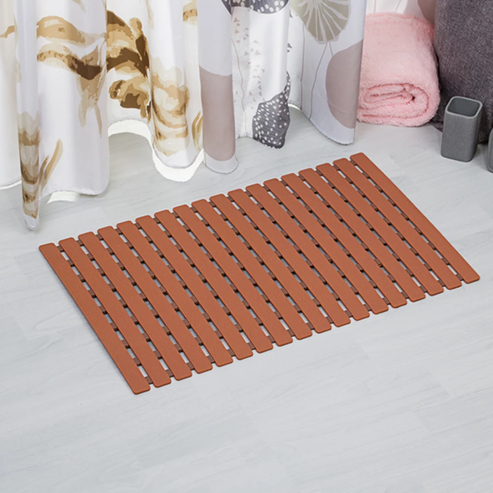 Household Kitchen Bathroom Anti-slip Mat Bath Bathtub Shower Pad Rug Carpet