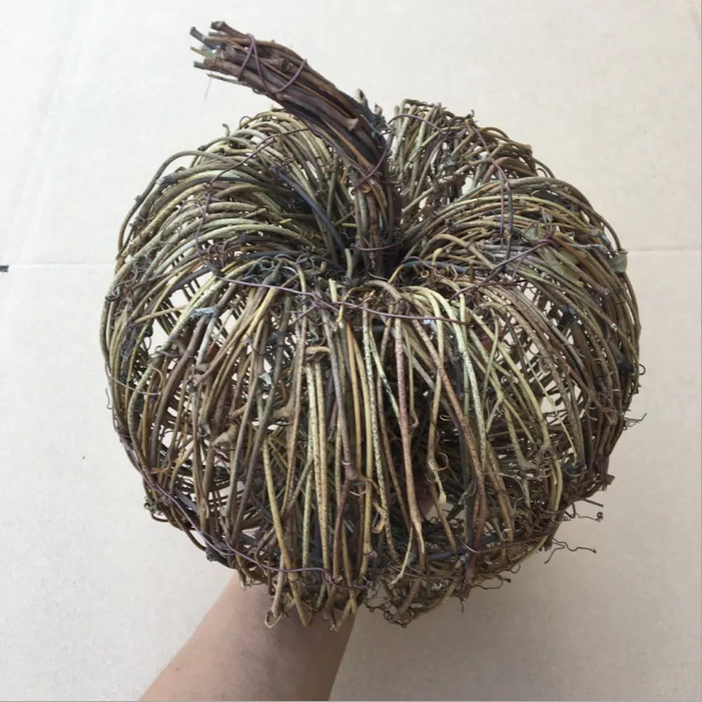 Natural Dried Rattan Pumpkins Handmade Pumpkin Fall Diy Retro Autumn Home Accents Harvest Festival Party Decorations Wreath Natural Dried Rattan Pumpkins Handmade Pumpkin Fall Diy Retro Autumn Home Accents Harvest Festival Party Decorations Wreath